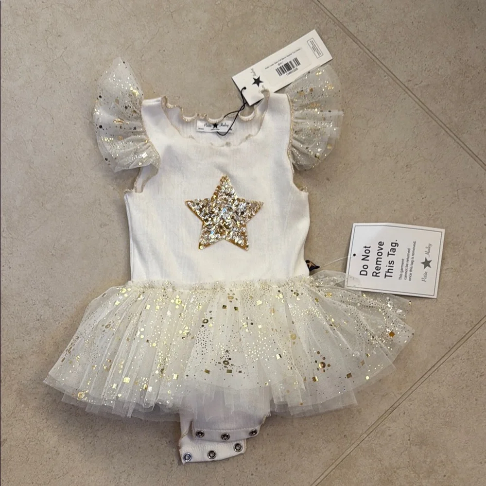 Petite Hailey Tutu Dress Bodysuit - Picture 1 of 4